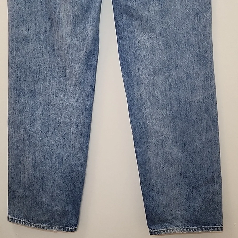 Aritzia 100% Cotton  Denim Forum The '90S Iggy Lo-Rise Baggy Jeans Size 27 - Picture 11 of 16
